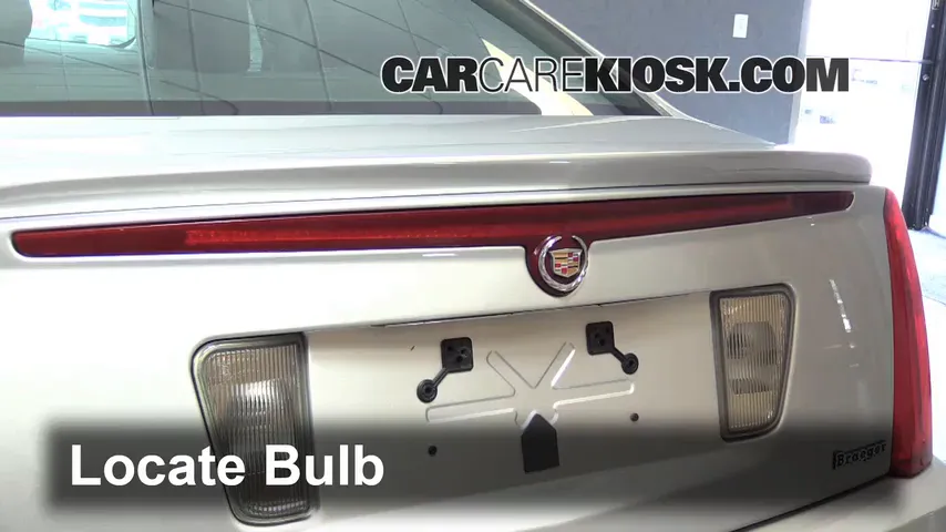 2011 Cadillac STS 3.6L V6 Lights Center Brake Light (replace bulb)